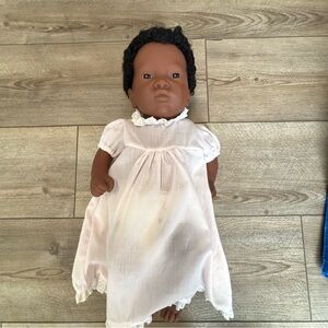 Rare Furga African American anatomical correct doll